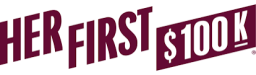 Her First $100K logo